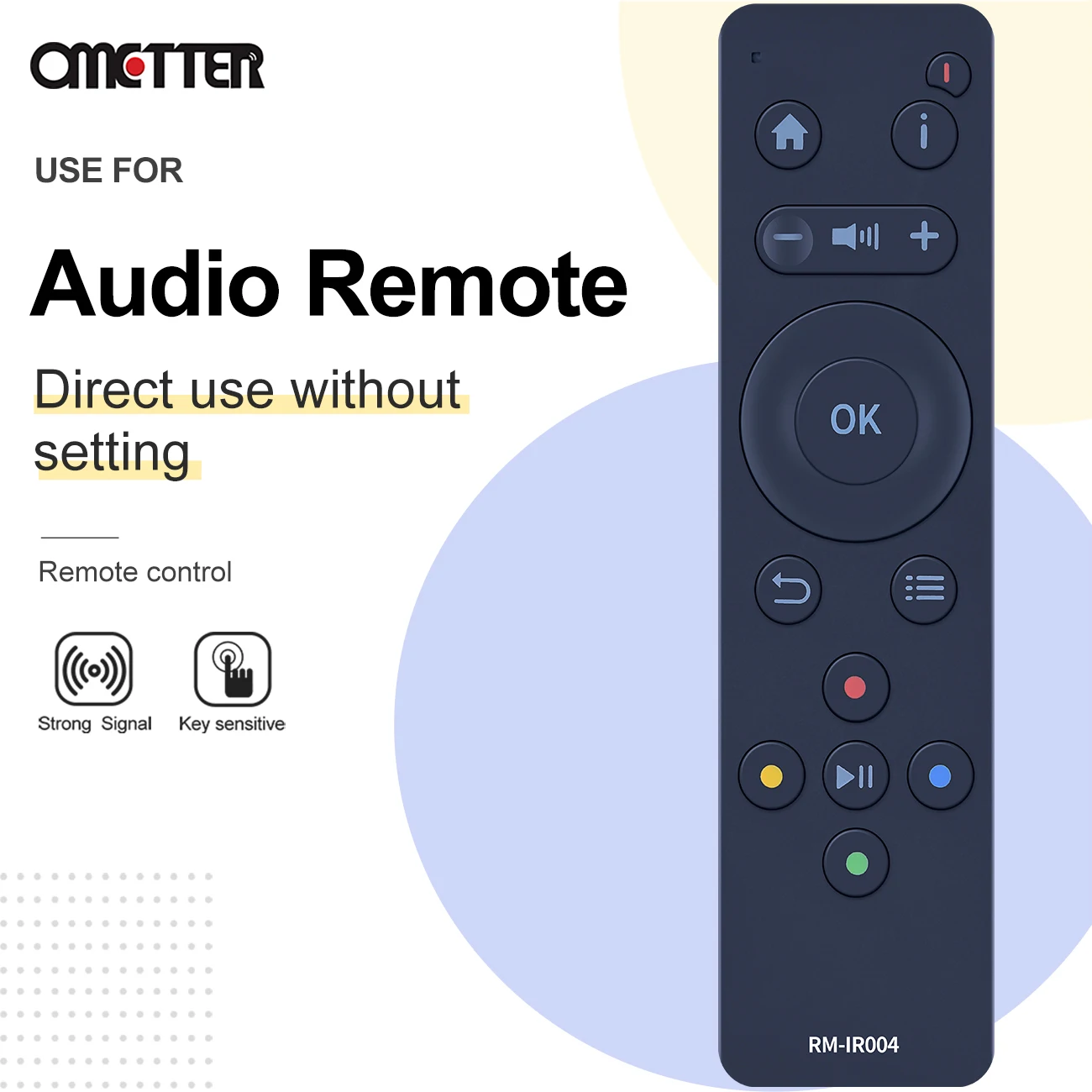 جديد RM-IR004 الأشعة تحت الحمراء للتحكم عن بعد ل QNAP التيار المتناوب TVS-882ST2 TVS-x73 TS-x53B RTL TVS-1282T3