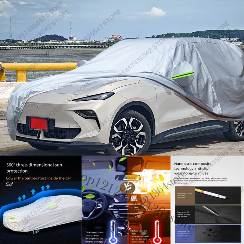 Full Car Cover Compatible with Toyota Century SUV 2024-2025 All-Weather Sun Rain UV Dust Proof Rain Outdoor Indoor Protect