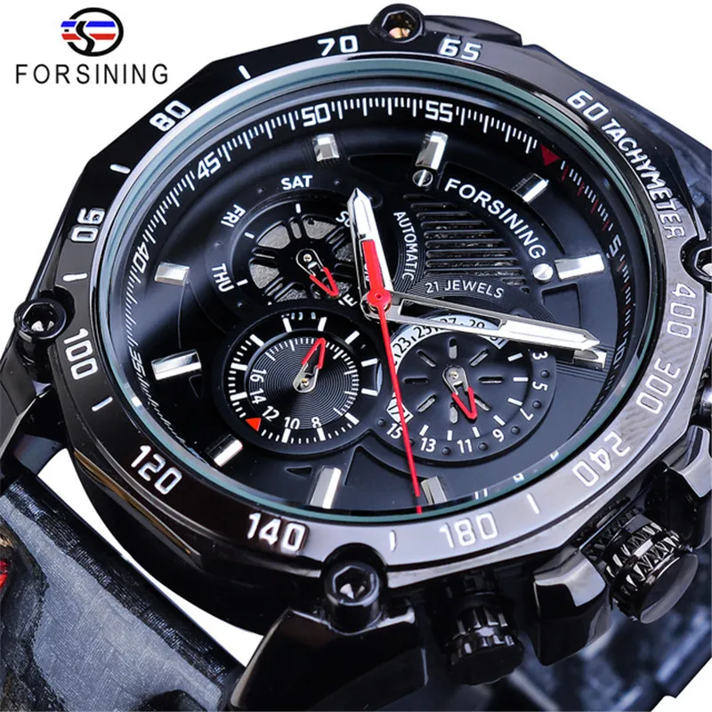 

Free Shipping OUTLETSHot Sale of New Products forsining Waterproof Multifunctional Mechanical Watch Men's Fashion Automatic Mech