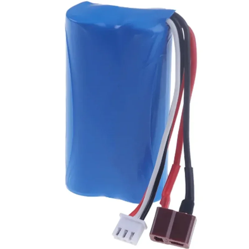 7.4 فولت 3500 مللي أمبير 2S 18650 بطارية ليثيوم أيون T التوصيل والشاحن ل SCY-16102PRO SCY-16101PRO SCY-16103PRO SCY-16201PRO R/C قطع غيار السيارات