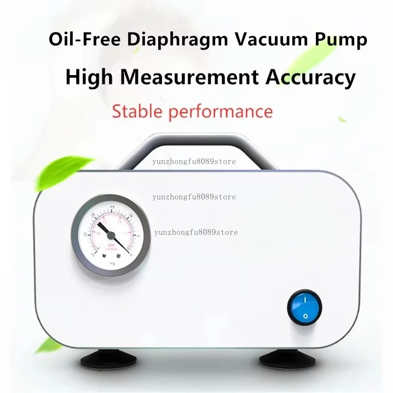 Oil-Free Vacuum Pump, Small Negative Pressure Suction Pump, Mini Vacuum Filter Device, Laboratory Filter Pump