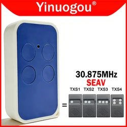 SEAV TXS1 TXS2 TXS3 TXS4 Garage Door Remote Control 30.875MHz Fixed Code Handheld Transmitter