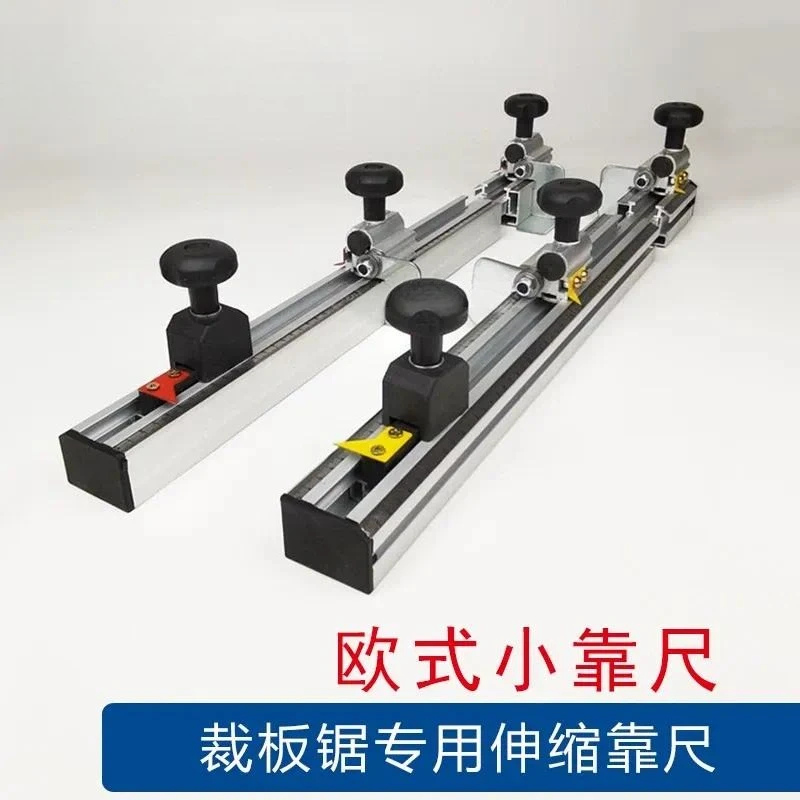 Woodworking Push Stick Table Saw Safety Guide Retractable Backer Multi Functional Ruler Flip Stop Extension Rod For Cutting