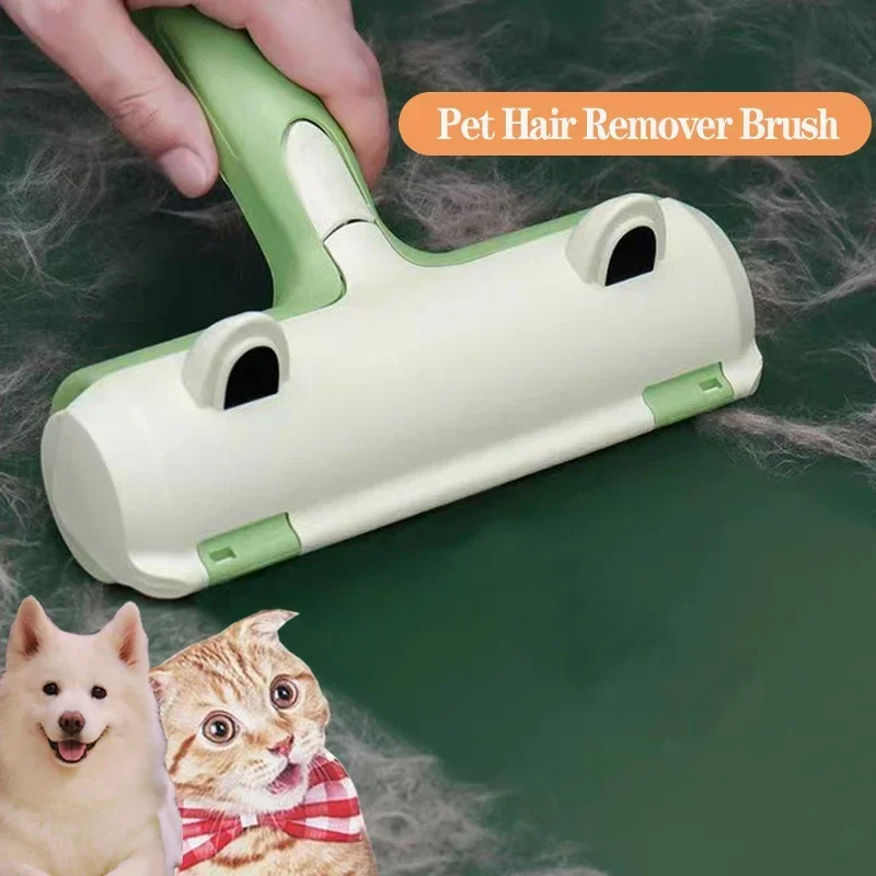 

Portable Pet Hair Remover Roller Dog Cat Fur Brush Reusable Lint Cleaner Manual Tool For Sofa Carpet Bed Cloth Furniture Comb