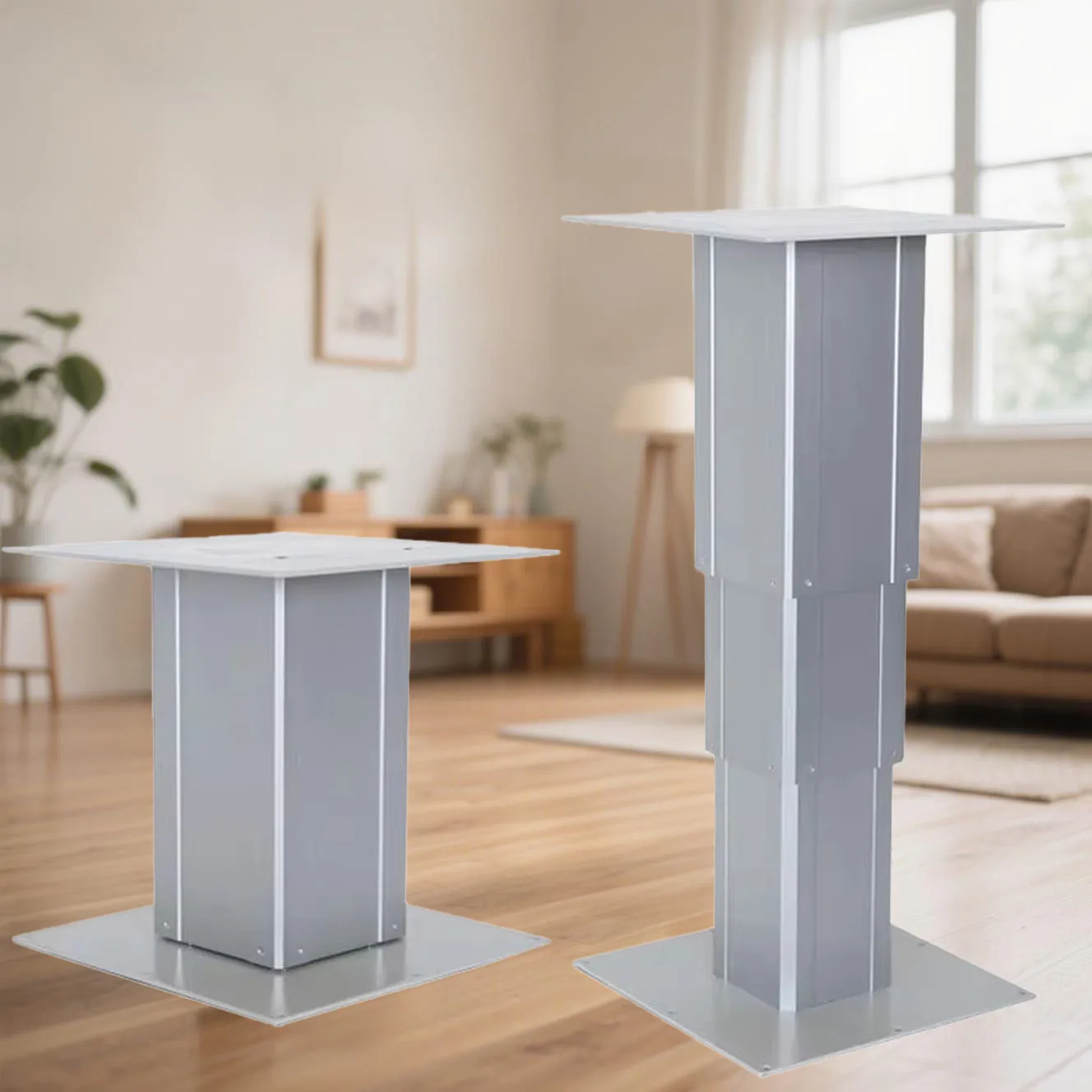 Height Adjustment Lift Table 220V to 24V DC Motor Electric Tatami Lift Table Remote Control Lift Height 310-670mm 360-800mm