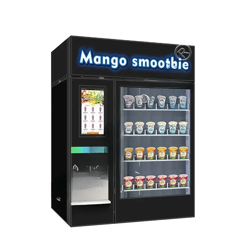Hot SalesSemi-automatic Fruit Smoothie Blender And Smoothie Vending Machine