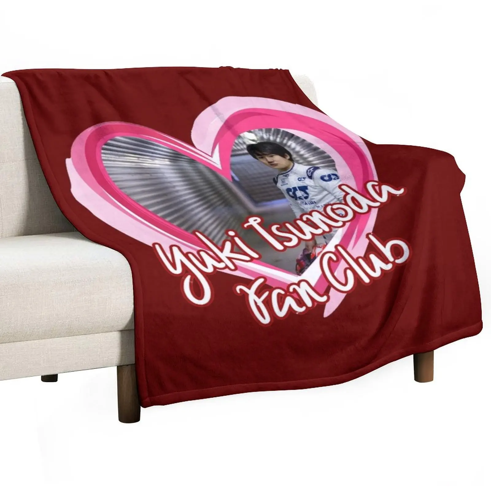 

Yuki Tsunoda Fan Club Throw Blanket for babies Hairys Hair Summer Beddings Blankets