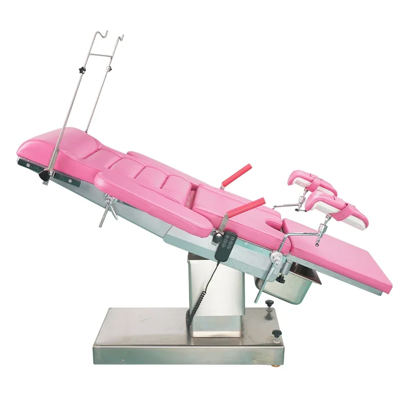 Hospital Equipment Electric Gynecological Table Electric Obstetric Examination Bed Surgery Gynecology Delivery Bed For Clinic