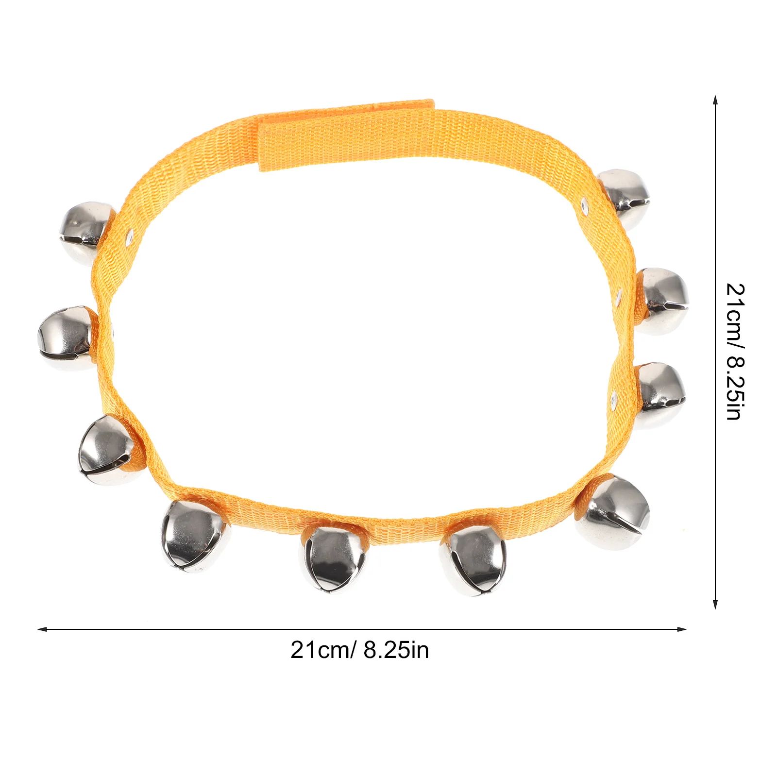 10 stücke Kinder Taille Glocken Einstellbare Musical Instrument Für Kinder Dance Performance Langlebig Handgelenk Knöchel Glocke Party Favor