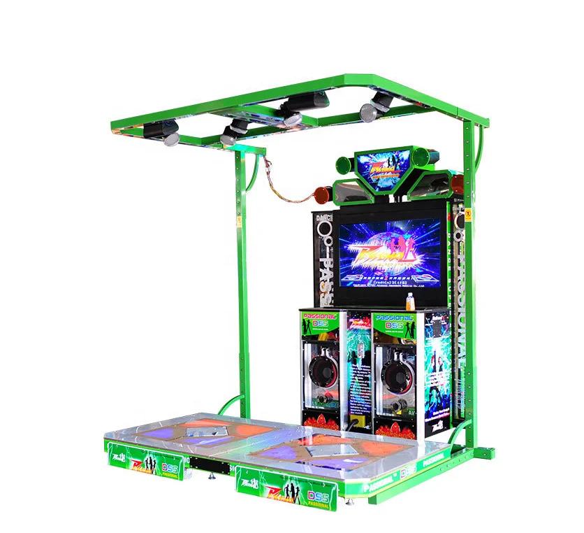 47 Inch LCD Game Room Indoor Dance Revolution Arcade Music and Dancing Coin Operated Game Machine for Sale