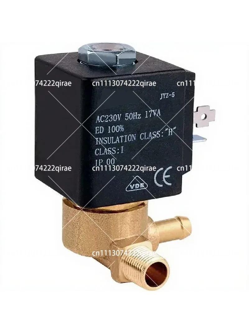 Electromagnetic Solenoid Valve 2/2 Way AC 230V 50Hz G1/8 Normally Closed N/C Gas Stream Generator for HVAC & Refrigeration