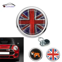 Accessori per auto griglia anteriore emblema distintivo adesivi presa d'aria per MINI Cooper One JCW S F55 F56 F57 F60 R50 R52 R53 R55 R56 R60