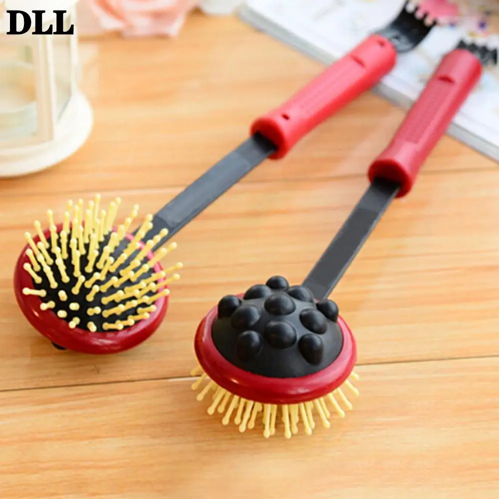 Dual Use Body Head Massage Telescopic Extendable Back Scratcher Massager Top Quality