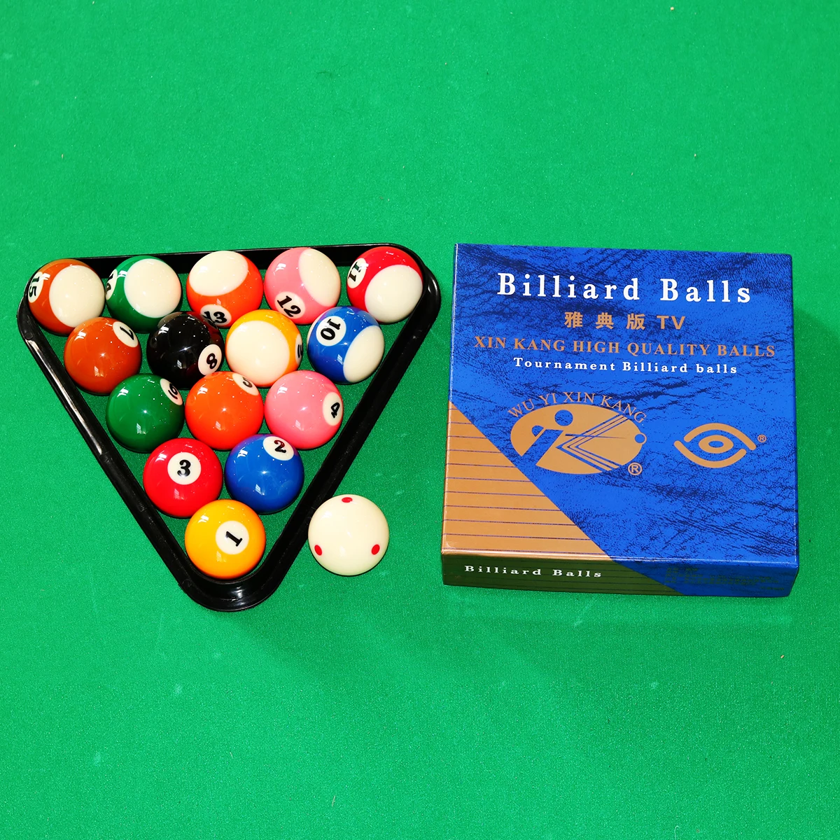 

Заводская цена, материал смолы, 2-1/4 дюйма, набор шаров для бильярдного бассейна