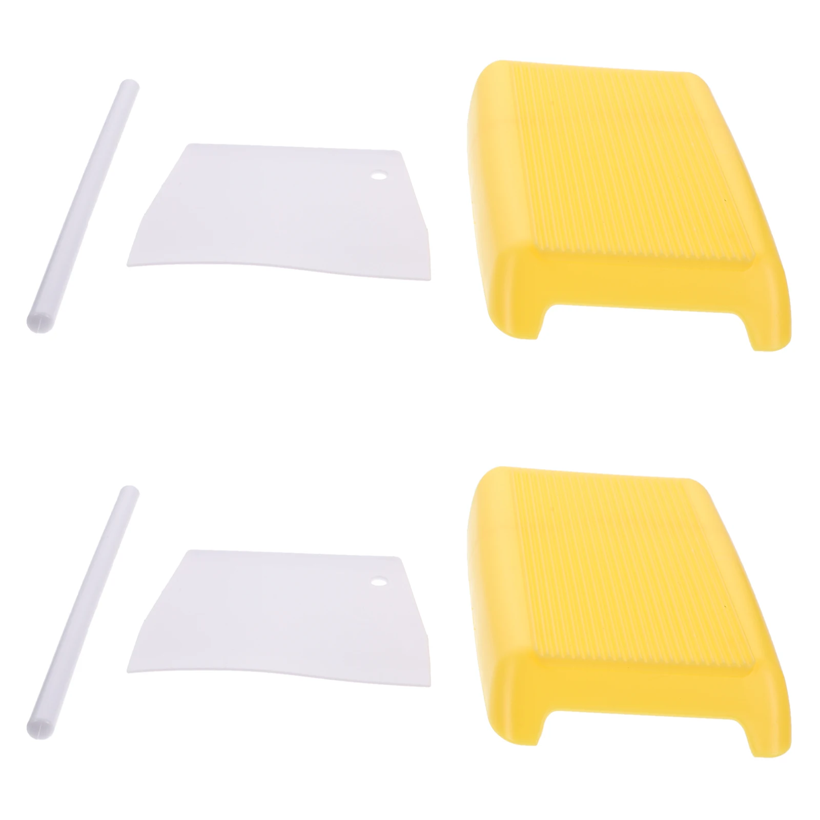 

2Pcs Boards Plastic Pasta Tools Household Noodle Maker Cavatelli Gnocchi Kitchen Supplies Yellow