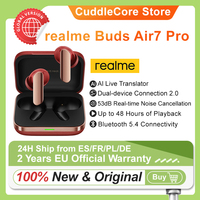 Realme Buds Air 7 Pro AI Bluetooth Earphone 48 Hours Battery Life hi-res LHDC 5.0 53dB 5000Hz Noise BT 5.4 IP55 New