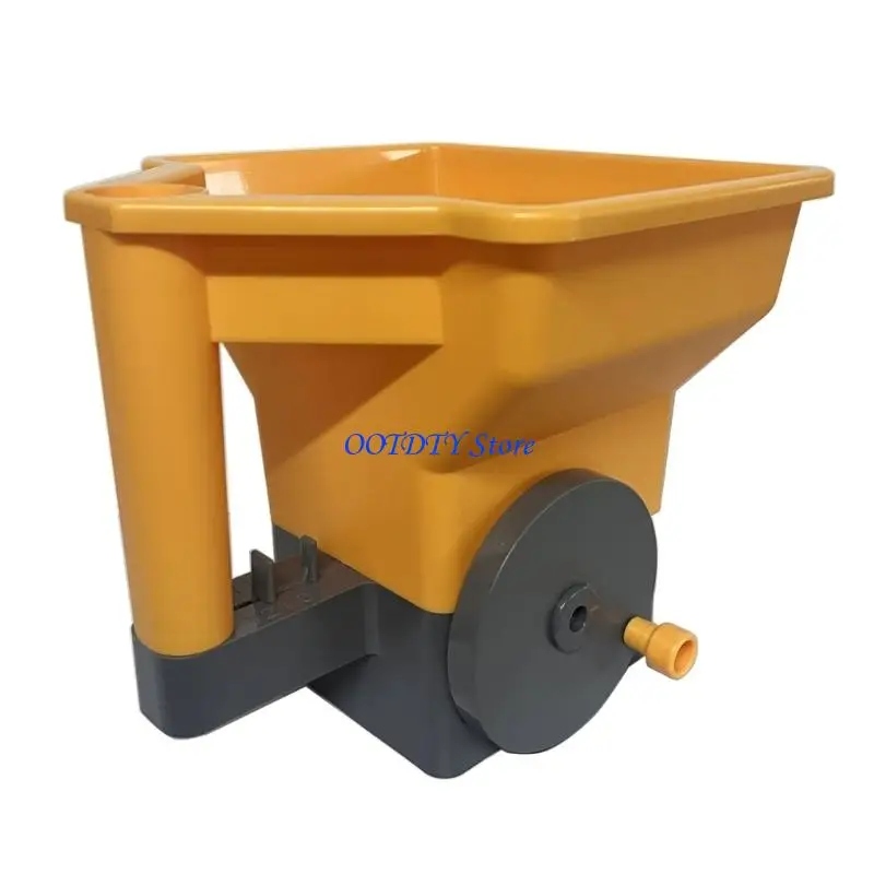 

367A Регулируемые разбрасыватели с ручным кривошипом для садового газона и использования на ферме с равномерным внесением соли в