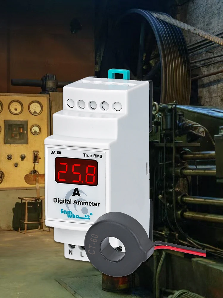 Samwha-Dsp DA-60/100/250 Digital Ammeter With External C.T