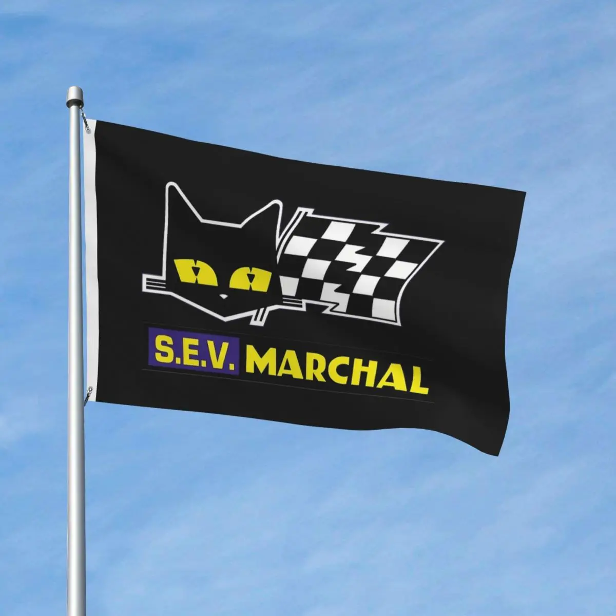 SEV Marchal Flag Outdoor Banner Polyester Motorsport Racing Drifting Decoration Fade Proof 60x90 90x150cm Flags