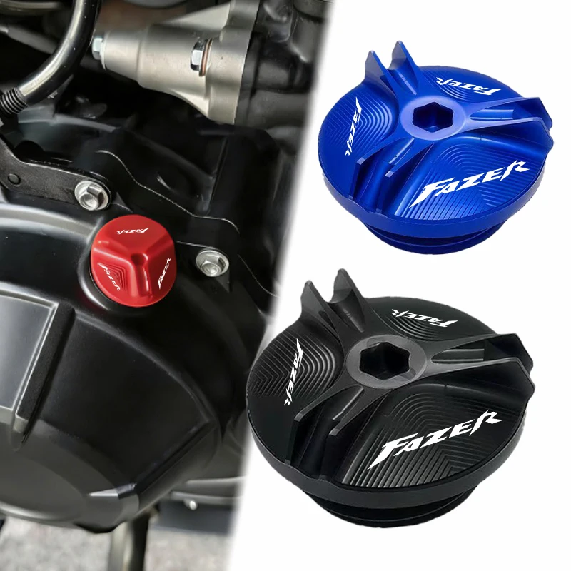 

Motorcycle engine oil cap bolts fuel filler cap For YAMAHA FZ8 Fazer 2010-2026 FZ1 FAZER FZ6 FAZER protection accessories