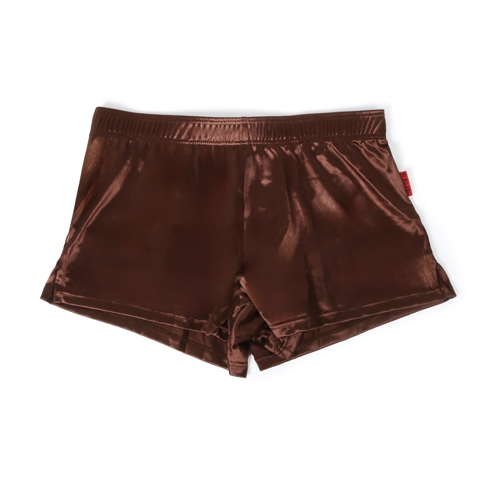 Sexy Sleepwear Nightwear Satin Short Pants Men Underwear Lounge Pajamas Homewear Sleep Bottoms Boxershorts
