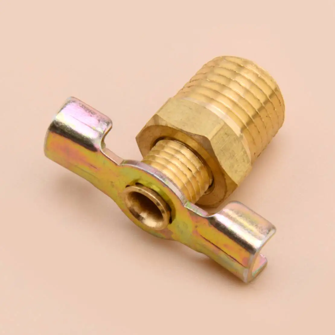 

1/4" Air Compressor Tank Drain Plug Valve Tap Drain With T-handle New