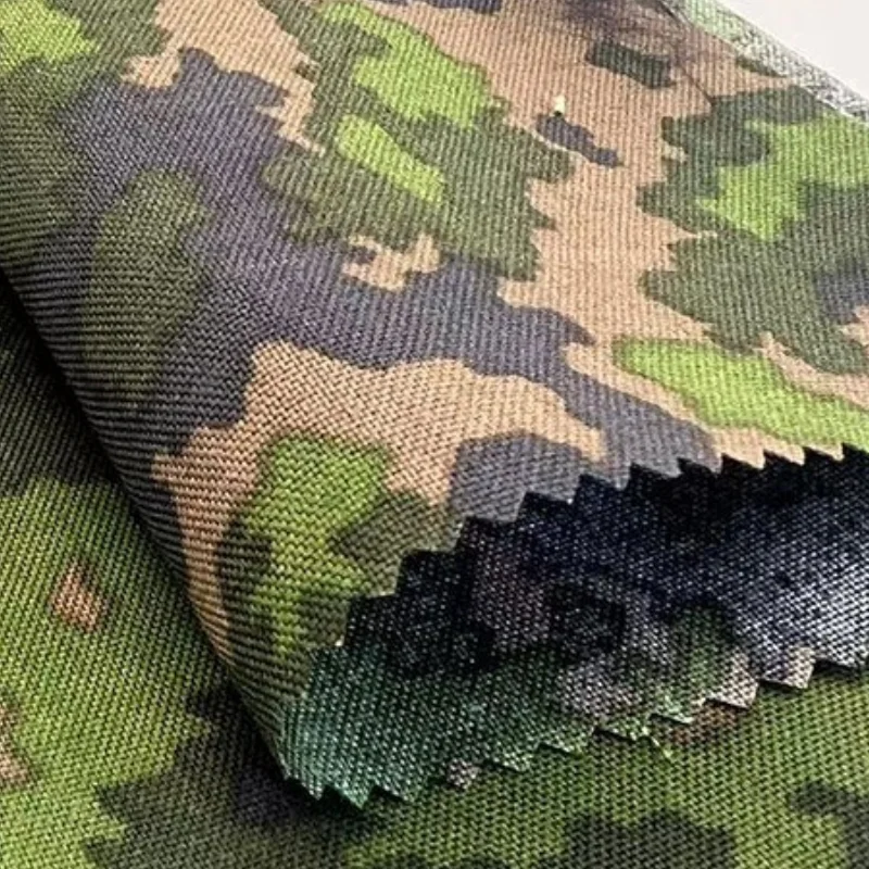 

500D Nylon Cordura® MO5 FINNISH Jungle Camouflage Fabric Infrared- Resistant Grab-and-Pull Fabrics Tactical Hunting Sewing DIY