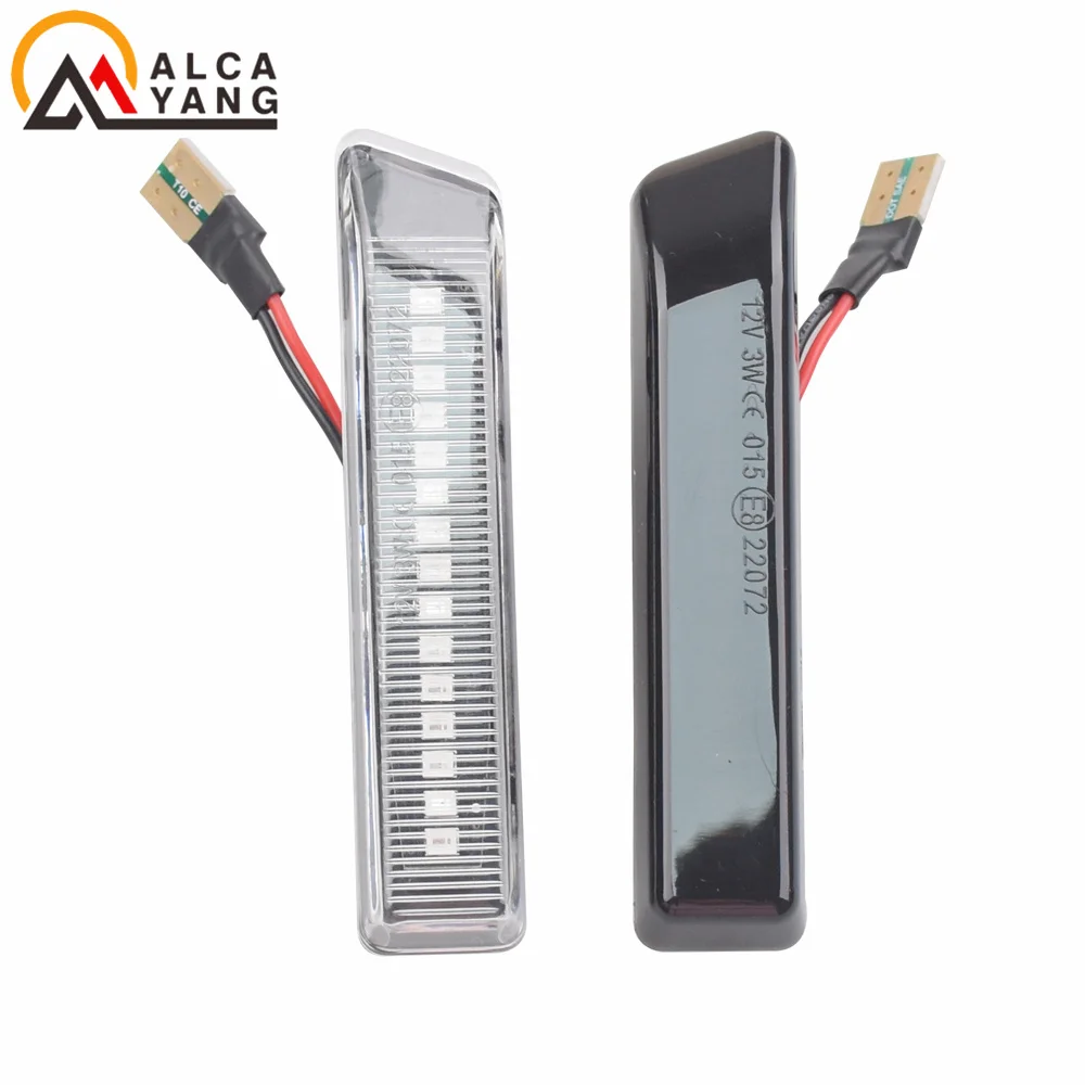 Lampu Sinyal Belok Dinamis Led Mengalir untuk BMW X5 E53 2000-2005 E36 M3 1997-1999 Lampu Sein Berurutan