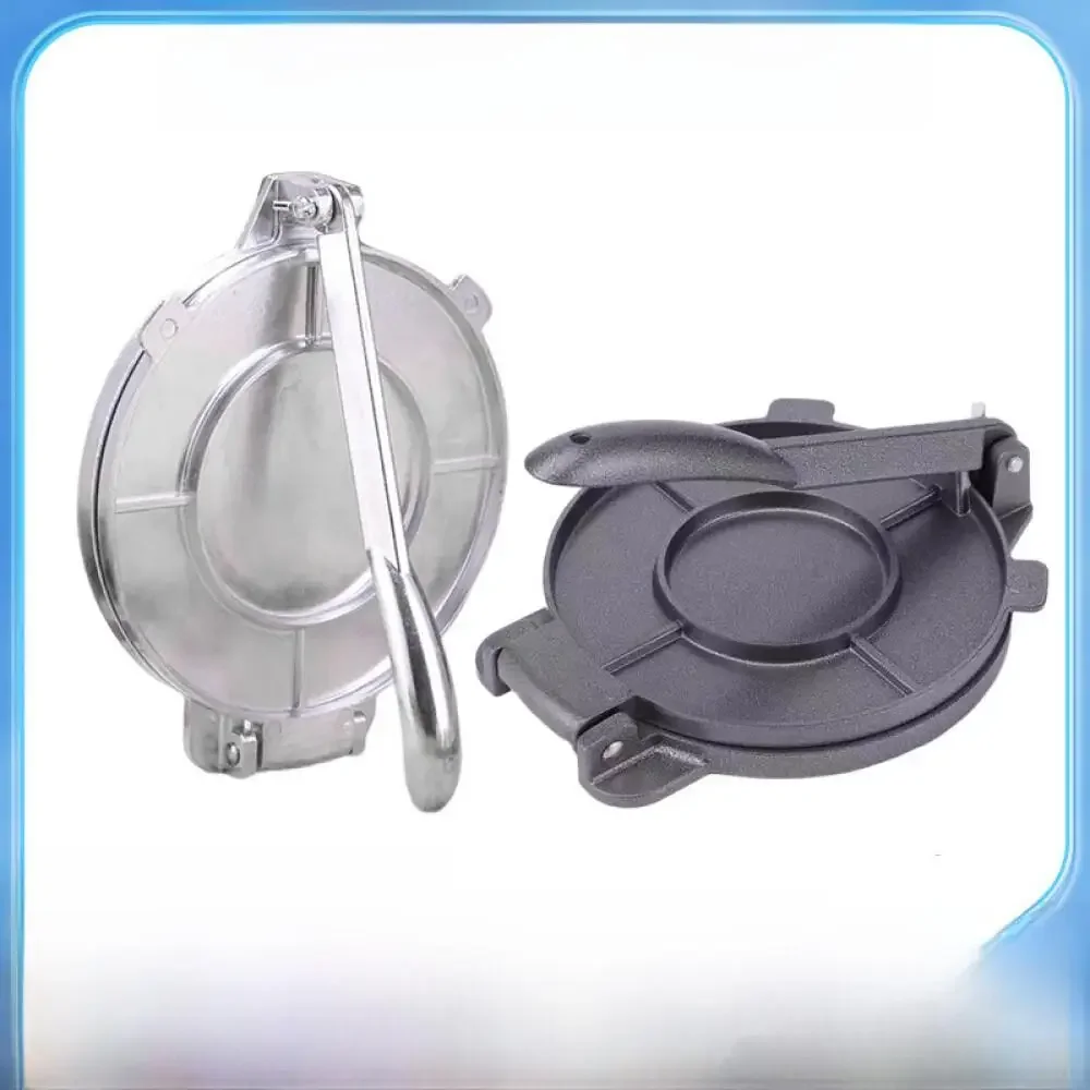 

Aluminum Manual Tortilla Press Dough Pressing Machine Skin Flattener Cake Maker Mexican Tool Kitchen Gadget Factory Supply