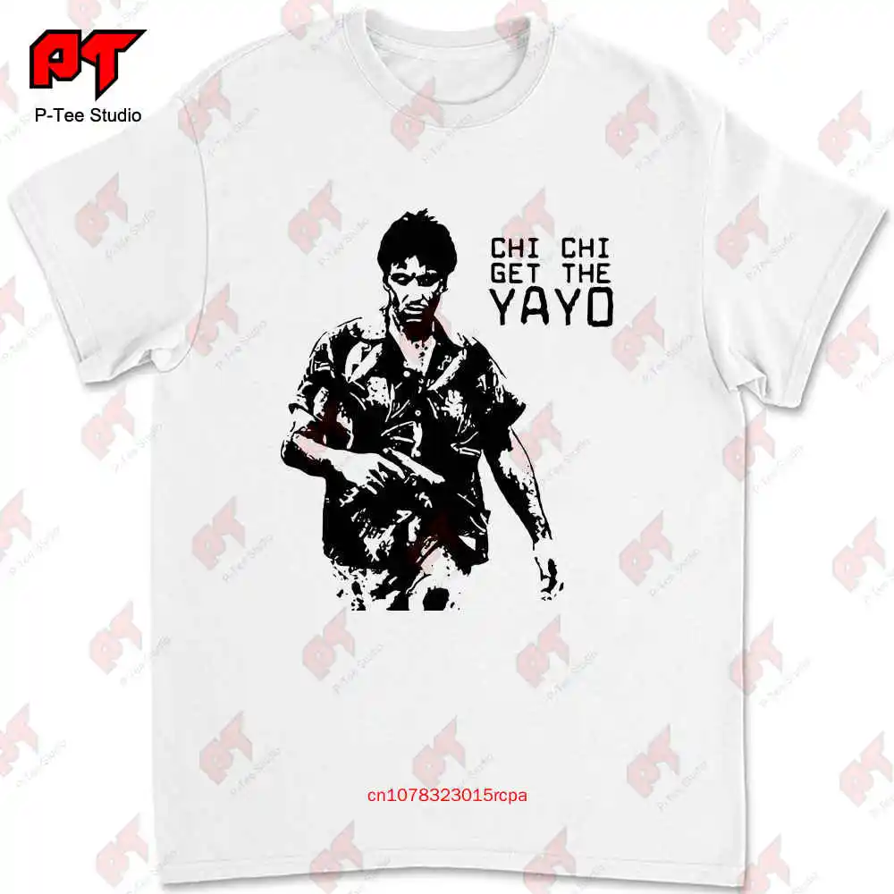 Chi Chi Get The Yayo Scarface Donnie Brasco Goodfellas Blu Ray Dvd Movie T-shirt AROB