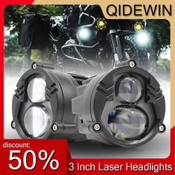 Additional LED Headlights Motorcycle Spotlight High Low Combo Beam Work Driving Aux Fog Lights Bar For ATV UTV OffRoad 4x4 Truck