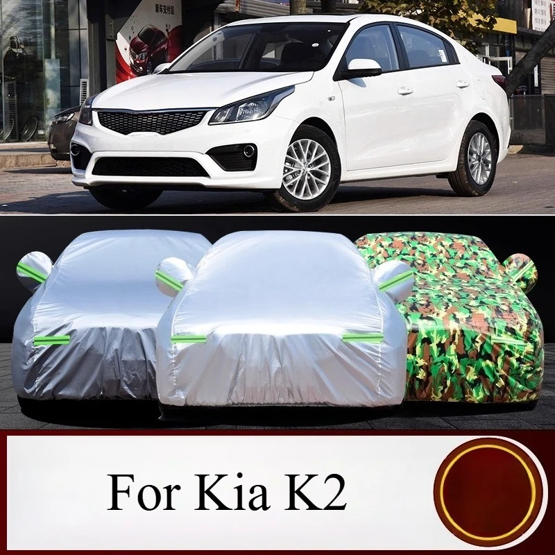 

Для Kia K2 хэтчбек/седан сверхмощный автомобильный чехол для защиты от солнца огнестойкий солнцезащитный козырек пыленепроницаемые антифризные аксессуары