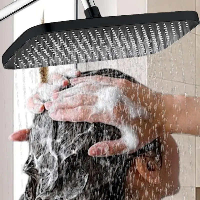 Adjustable Rain Shower Head 360 Degree Adjustable Rain Shower Head For Bath Full Body Covering Thin Design Shower Head For Bath