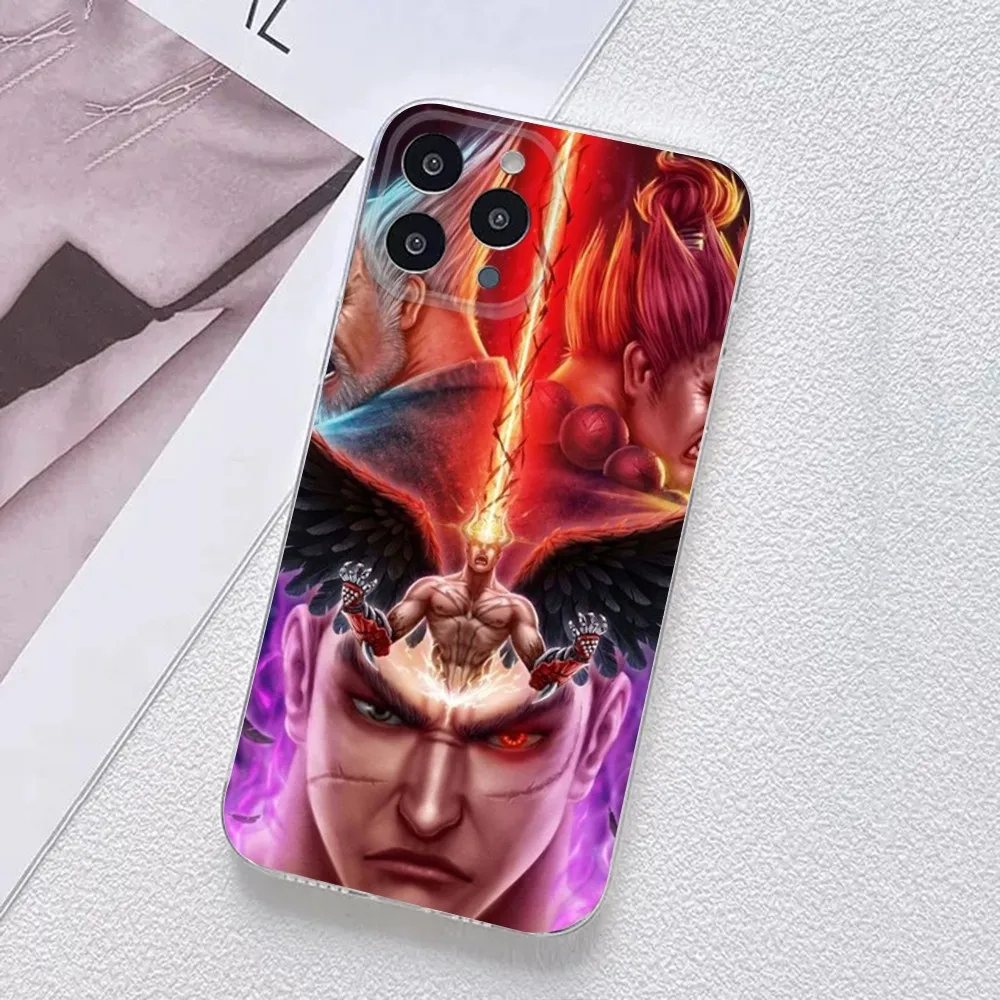 Spiel T-Tekken 8 Handyhülle für iPhone 11,12, Mini, 13,14,15, Pro, XS, Max, X 8,7,6s, Plus, 5, SE, XR Transparente Hülle