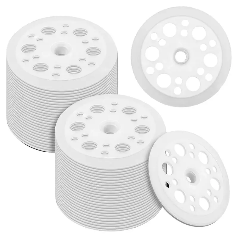 45Mm White Plastic Washer, Foam Board Fasteners And Load Spreading Polypropylene Washers, Plastic Washers For Screws Nail 100Pcs