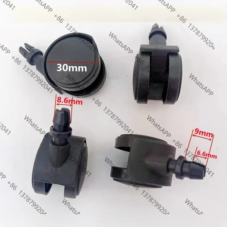 Universal Swivel Caster Wheel For Table Chair Trolley Swivel Chair 4 Pcs Replacement Parts