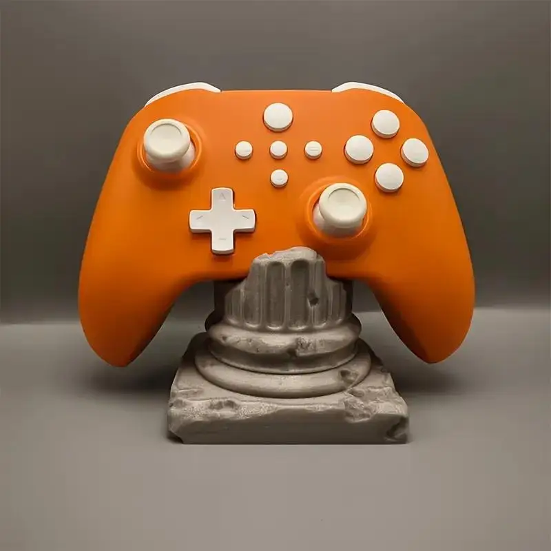 Suporte criativo para celular, suporte para controle de console de jogos, enfeites de mesa fofos, adequado para decoração, 1 peça