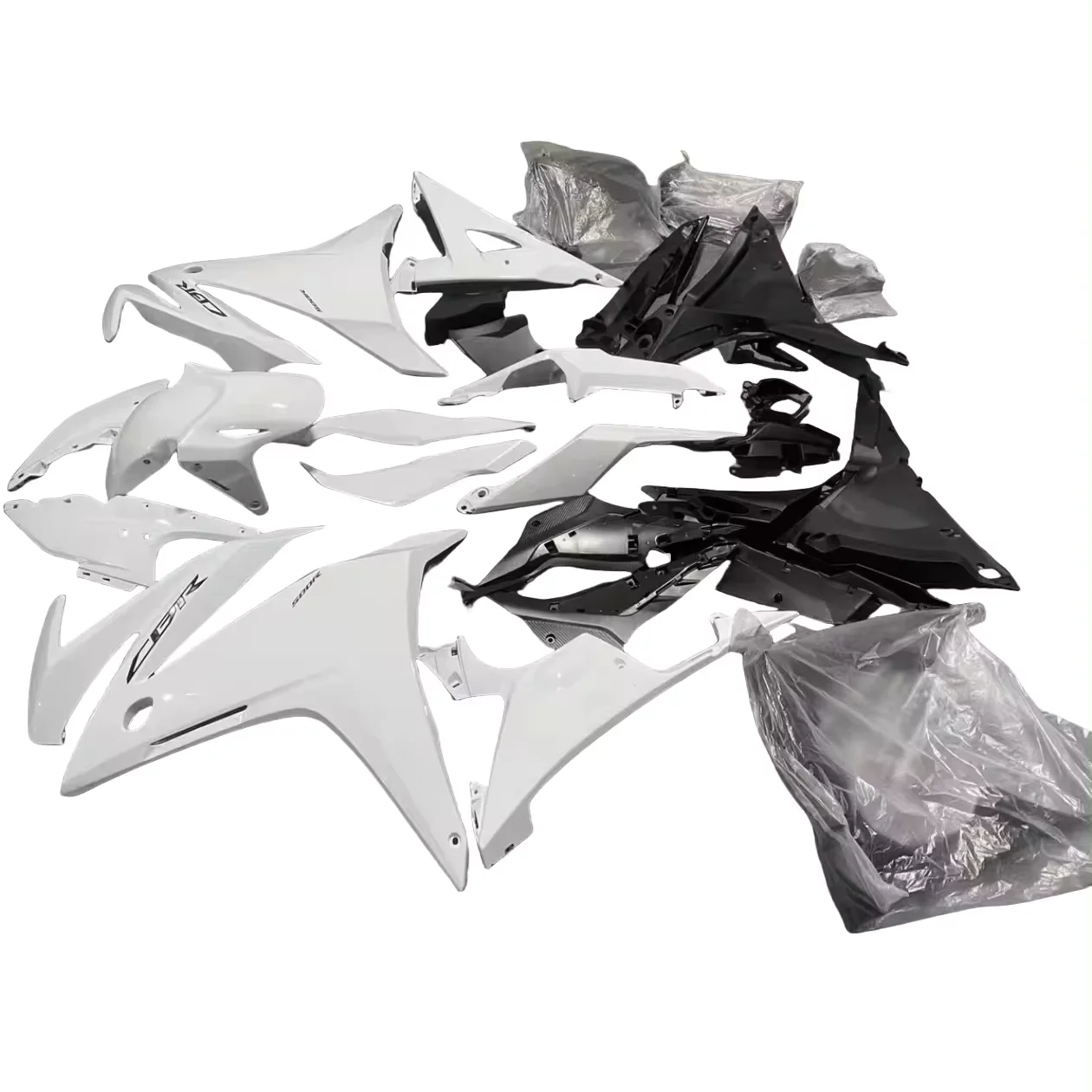 High Quality Complete Flow Motorcycle Parts For CBR500r 16-18 Years ABS Plastic Fairing Kit