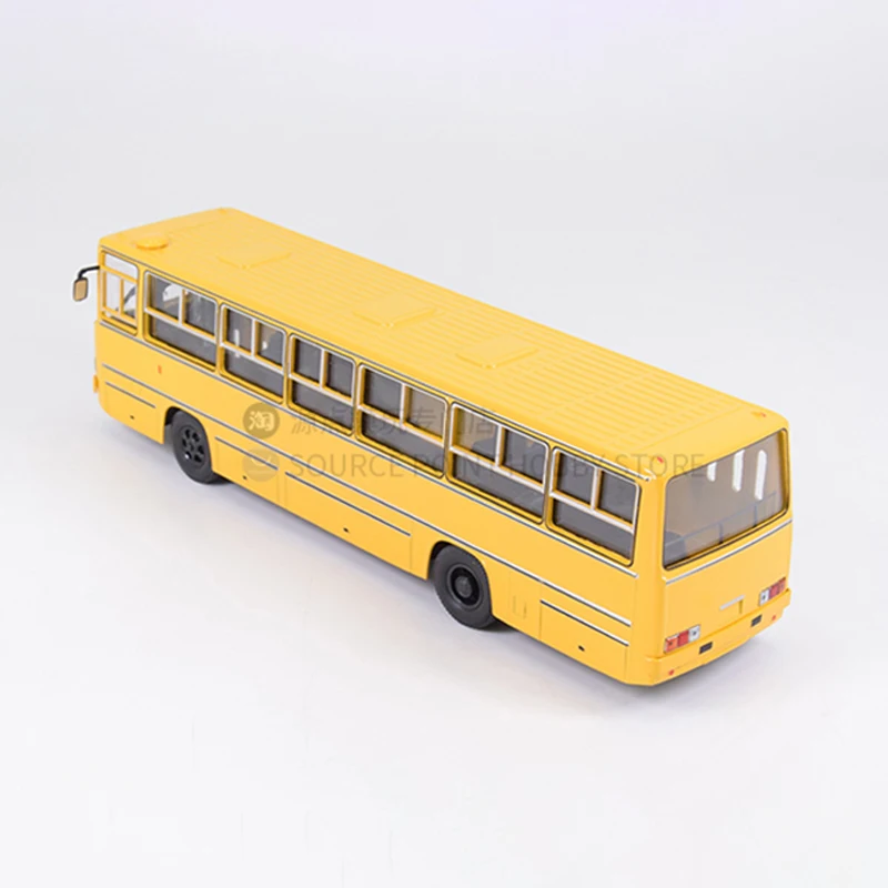 1:43 Scale Diecast Alloy Kalus 260 Three Door Four Leaf Bus Toys Cars Model 900483 Classics Adult Souvenir Gifts Static Display