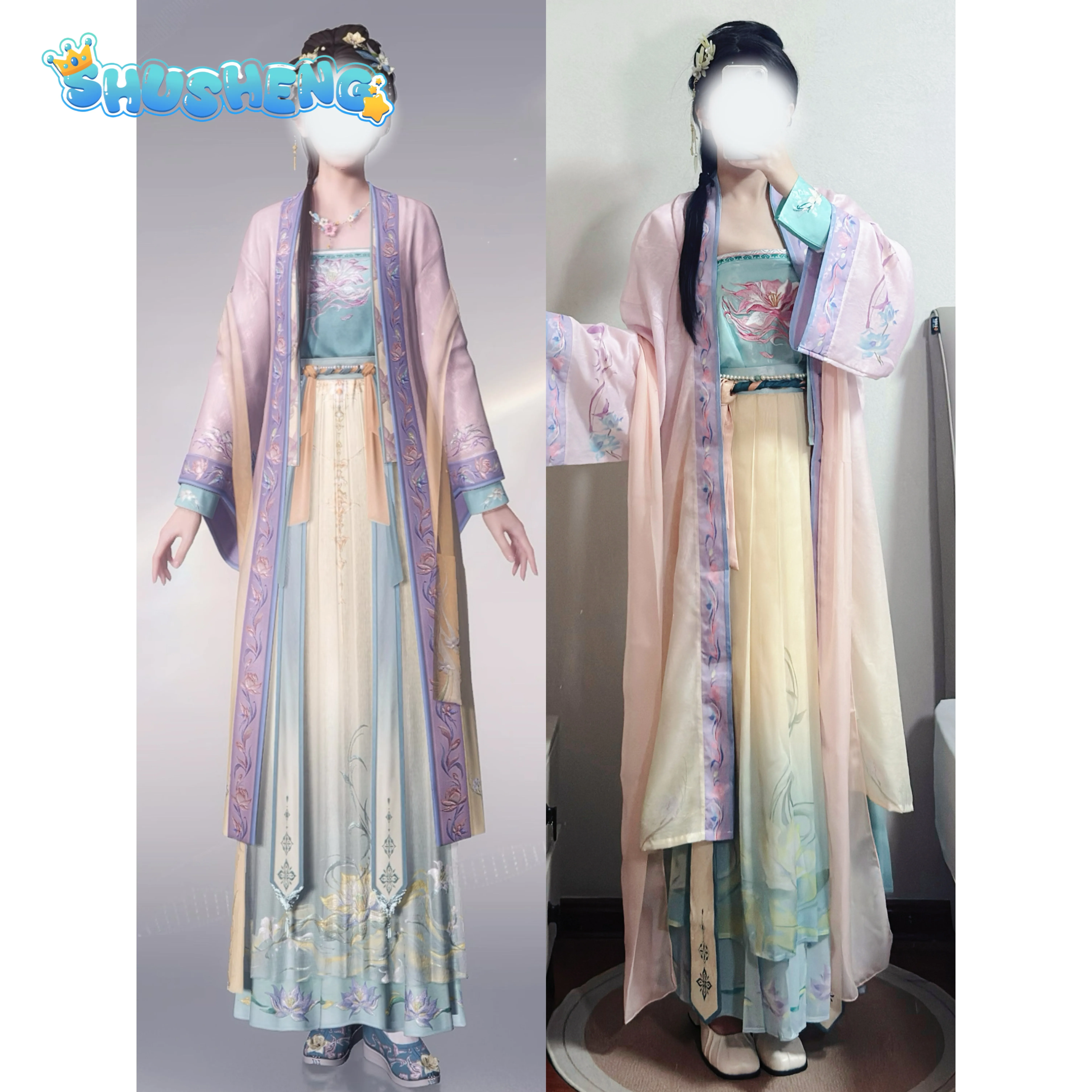 Anime Cosplay Female - Shusheng-Love and Deepspace game heroine Zayne/Sylus