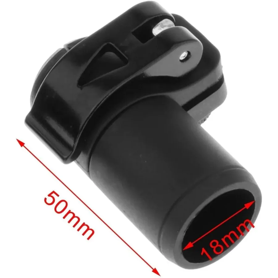 2 حزمة المشي لمسافات طويلة القطب أجزاء قفل خارجي أقطاب الرحلات استبدال الإفراج السريع أقفال الوجه الخارجية لتسلق حذاء الثلوج