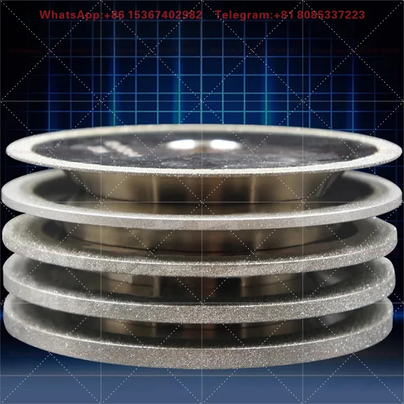 Alloy Straight Edge 3A1 Step Diamond Grinding Wheel Grinding Steel Cermet CBN Milling Cutter Glass Stone