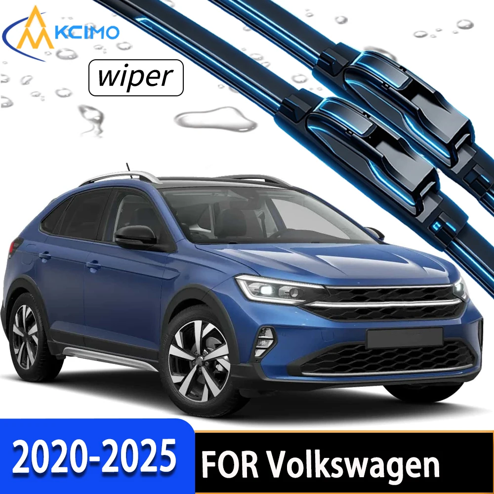 

Premium Front Windshield Wiper Blades with Durable Rubber for Stable All-Weather Wiping, Fit for Volkswagen Taigo CS1 2020-2025