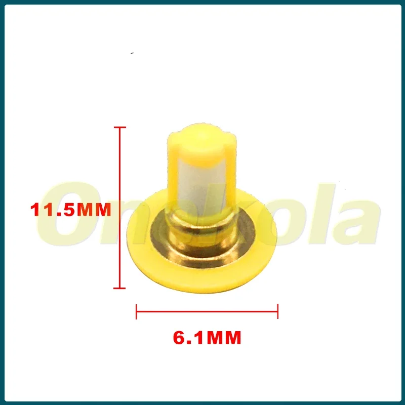 100pcs Fuel Injector Repair Kits 11.5*6.1mm For Honda Accord 2.4L 4 CYL 08-12 16450-R40-A01 FJ1046 842-12365