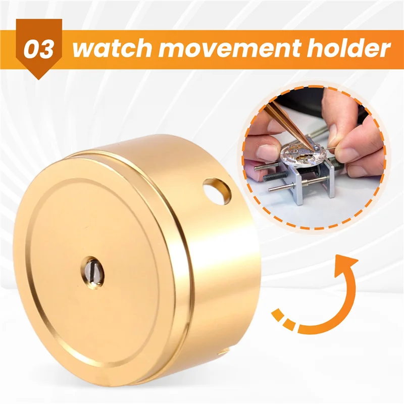 YWDZ-para banco de manecillas de reloj con corredores, herramienta de ajuste de manecillas de reloj, soporte de movimiento de Metal NH35 NH36