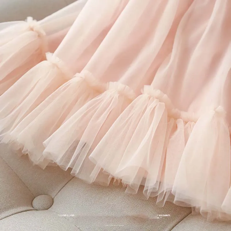 Princess Dress for Girls Dresses on Offer Liquidation Simple and Elegant Formal Dress for Kids Girl Brides Wedding Dresses