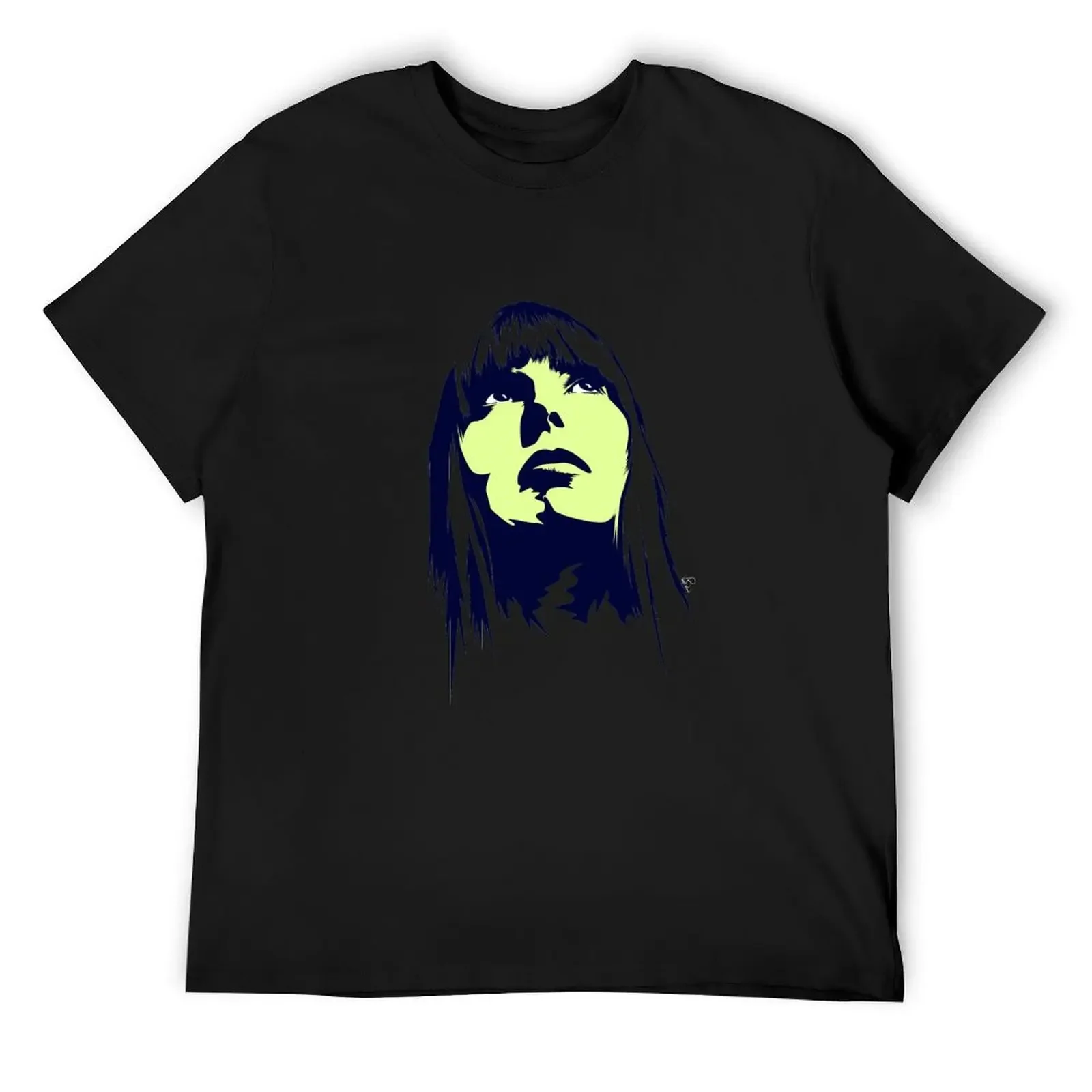 

Joni Mitchell - by Van Roland T-Shirt heavyweights oversized graphic tee workout shirts for men