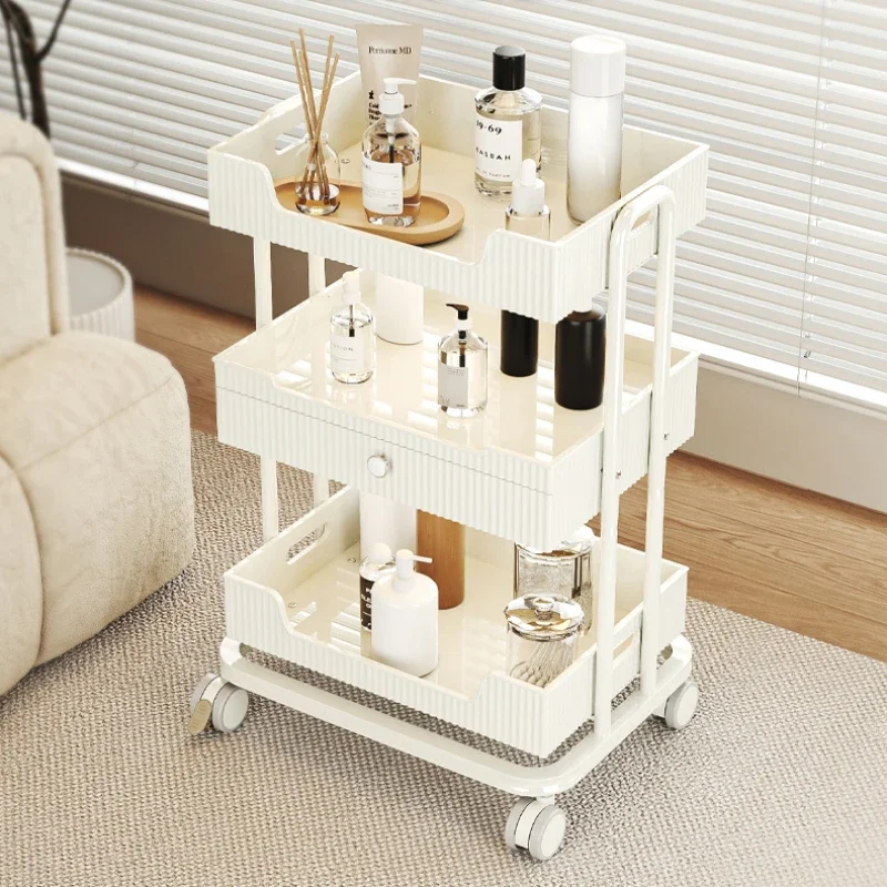 

Professional Household Trolley Tattoo Wheeled Wheels Spa Auxiliary Cart for Beauty Salon Cleaning Cosmetic Accessories Furniture
