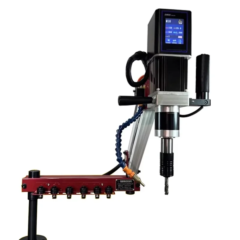 CE 220V CNC M3-M16 Universal Type Electric Tapping Machine Electric Tapper Tapping Tool Power Drilling Taps Threading Machine