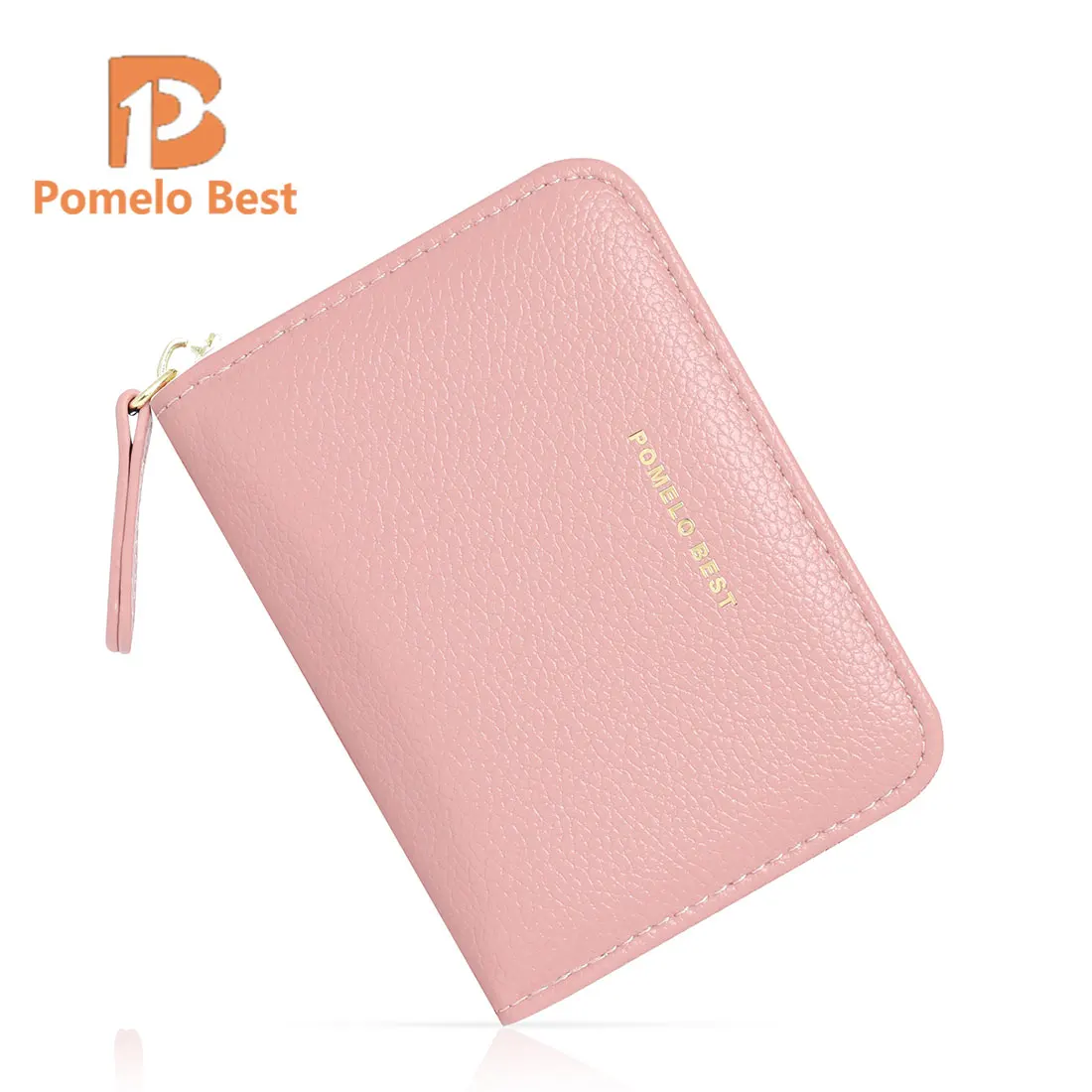 

Pomelo Best Women's Wallets Tassel Short Wallet For Woman Zipper Mini rfid Purse Ladies Small Wallet Female Leather Card Holder